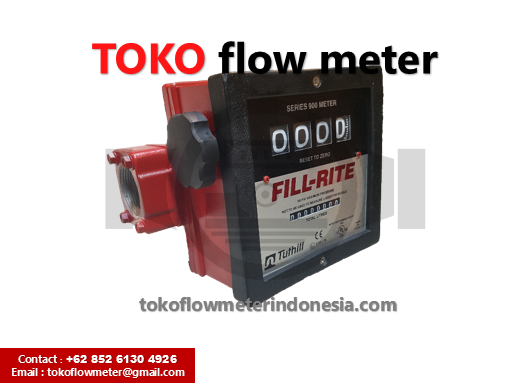 Flow meter Fill Rite series 900 - Flow meter Minyak Fill Rite - Jual Flow meter Minyak Fill Rite Series 900 - Distributor Flow meter minyak